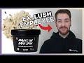 Examen honnte dun ancien employ de lush  nettoyant pour le visage anges sur peau nue