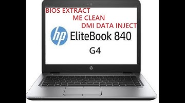 HP 840 G4 BIOS & DMI DATA INJECT LBE++
