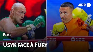 Boxe: Oleksandr Usyk face à Tyson Fury pour le titre de champion du monde poids lourds | AFP