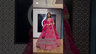 Pink Beautiful Bridal Lehenga Choli