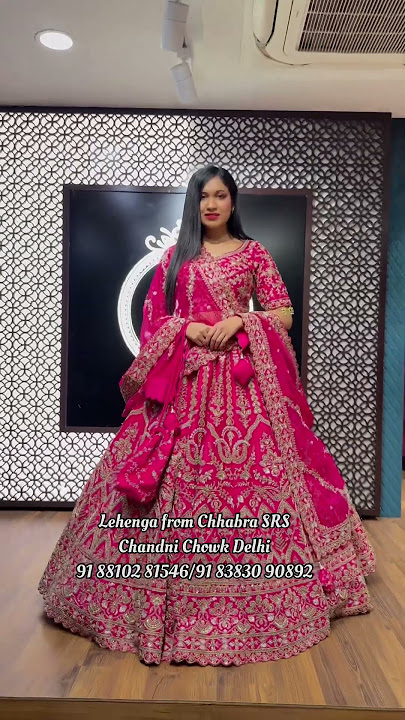 Pink Beautiful Bridal Lehenga Choli😍#letestlehenga #ashortaday #weddingattire #weddingdress #bride