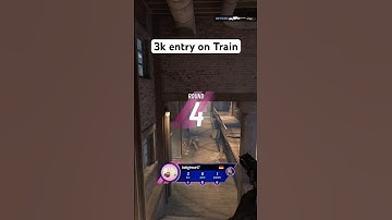 Tripple Entry on T-Side Train #cs2 #fyp #clutch #3k #faceit