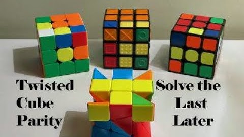 How to solve a Twisted 3x3 Rubik