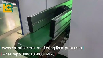 su109UV jerry can automatic UV screen printing machine