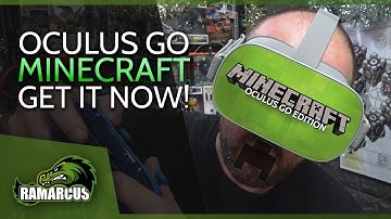 Oculus Go // Get MINECRAFT VR now, with Multiplayer (see description for update, works for Quest)
