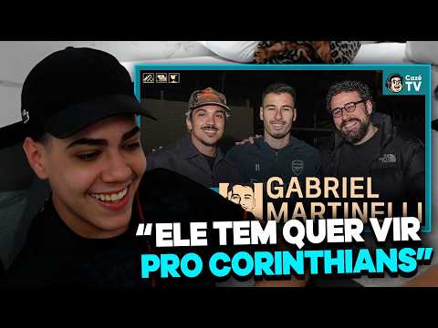 CAMARGO REAGE: UM DIA COM GABRIEL MARTINELLI! CHICO MOEDAS E BELTRÃO VISITAM O CT DO ARSENAL