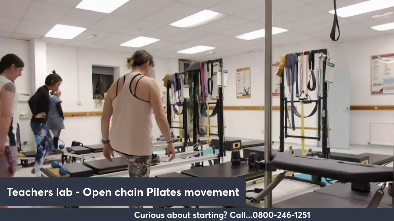 Teachers lab Open chain Pilates exercises YouTube