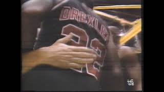Michael Cooper faces Buck Williams 1990
