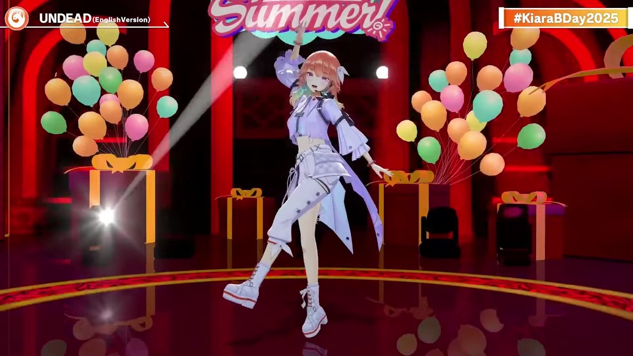 Kiara Sings UNDEAD - YOASOBI (English Version) 【KIARA'S 3DLIVE BDAY 2025】