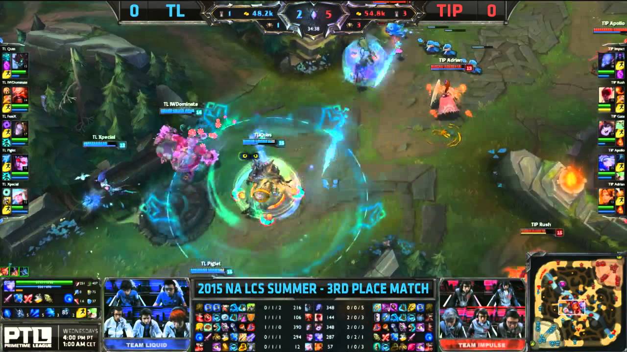 Ashe Arrow Hitbox - TiP vs TL Game 1 - Madison Square Garden - League of Legends