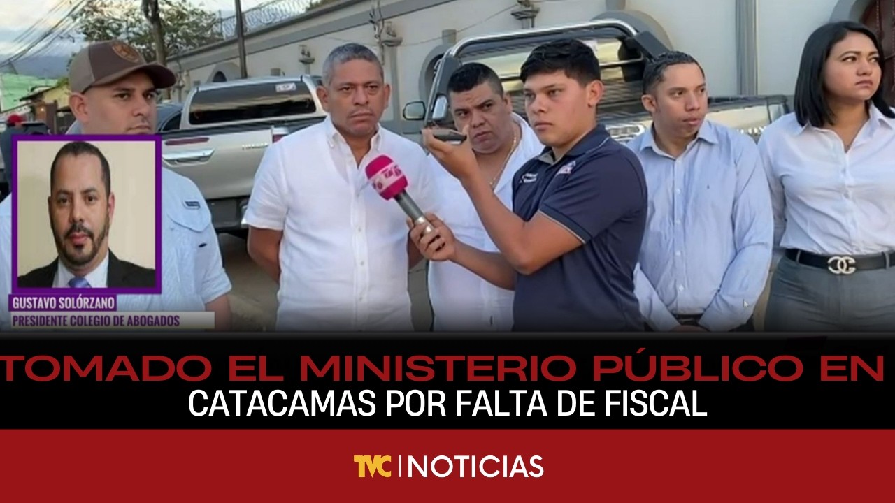 Tomado el Ministerio Público en Catacamas por falta de fiscal