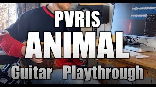 PVRIS - ANIMAL - Guitar Playthrough with Tabs