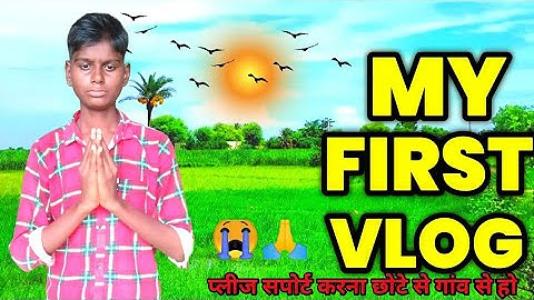 MY FIRST VLOG 😭🙏 ||