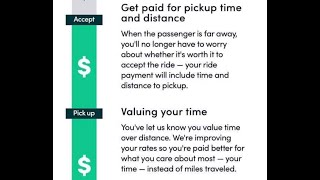 Lyft Starts Paying Drivers Time & Distance When You Accept A Ride!