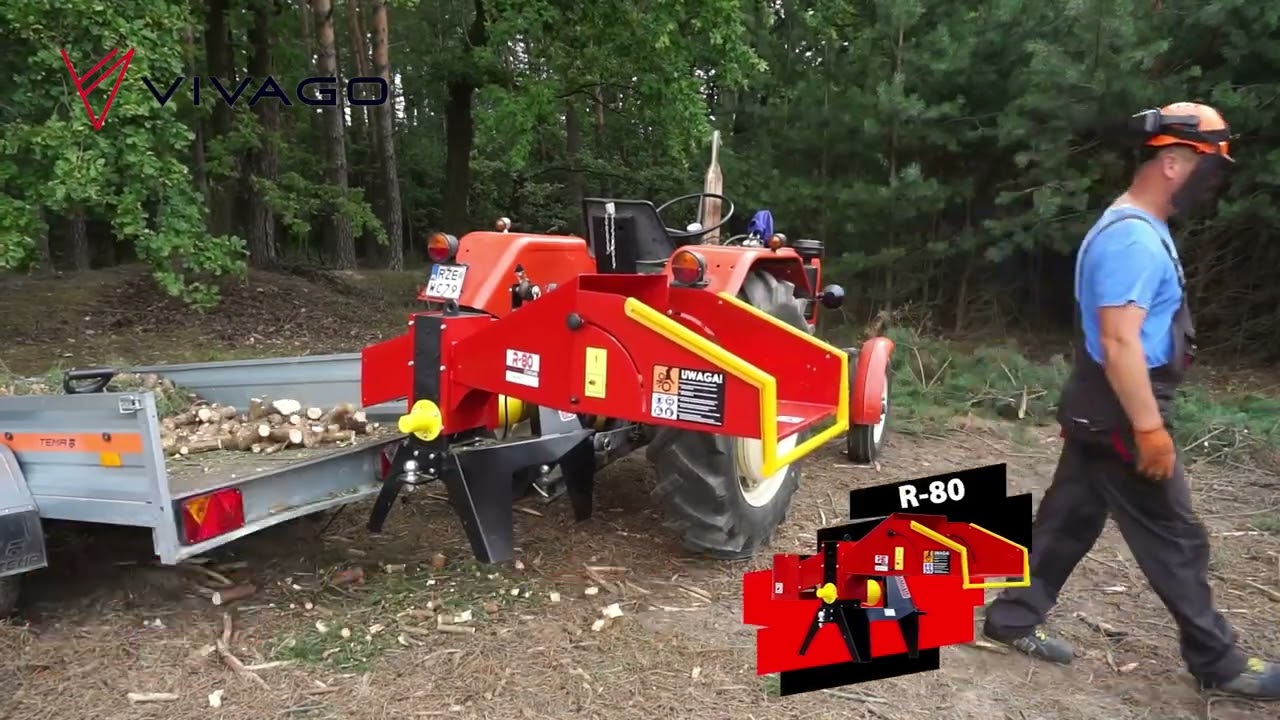 Ágdaraboló  traktor PTO   REMET R-80