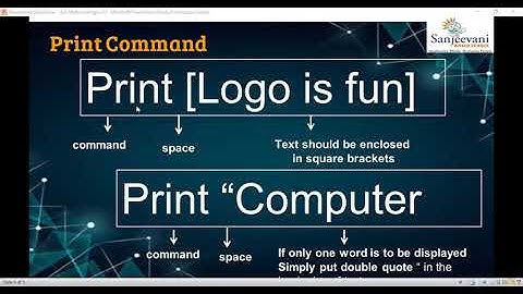 Grade 3- maths with LOGO- Print Command