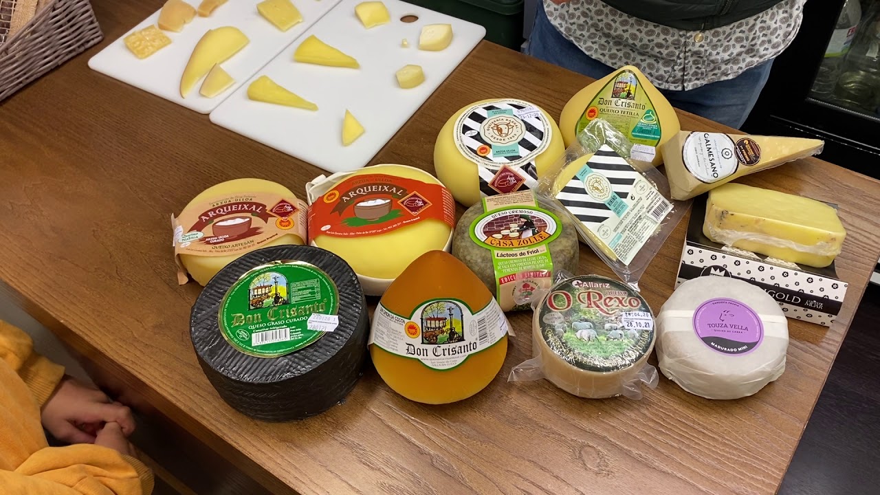 Cata de quesos gallegos