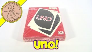 UNO Card Game Deck, 1979 International Games - YouTube