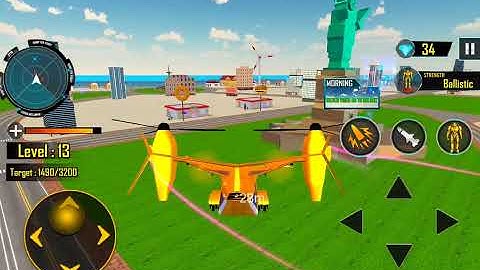Bee Robot Car Jet Transformation Super Robot Game | Robot Battle in City - Android Gameplay