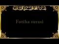 1 fotiha surasi