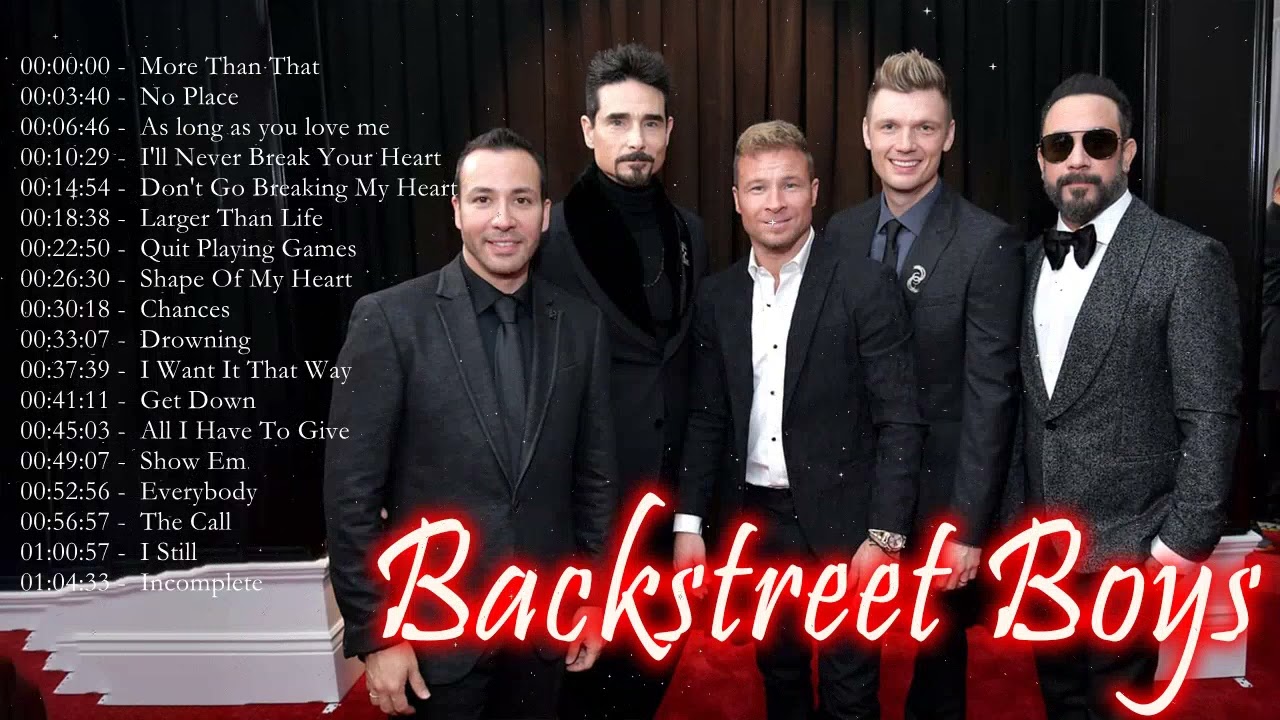 BACKSTREET BOYS BACKSTREET BOYS SONGS BACKSTREET BOYS PLAYLIST