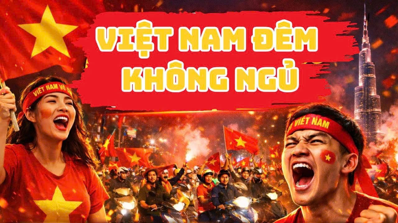 ĐÊM KHÔNG NGỦ CỦA VIỆT NAM: CHIẾN THẮNG LỊCH SỬ, CẢ NƯỚC ĐI BÃO