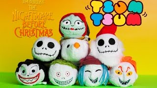 The Nightmare Before Christmas Tsum Tsum Collection Review - YouTube