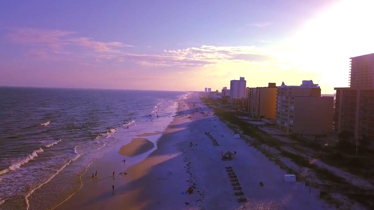 Relaxing Music + Nature Sounds: Beach, Birds, Waves, Sunset, Drone, Theta Brainwave Entrainment