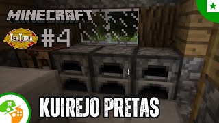 Konstrui kuirejon | Minecraft Tektopia #4 | Esperanto