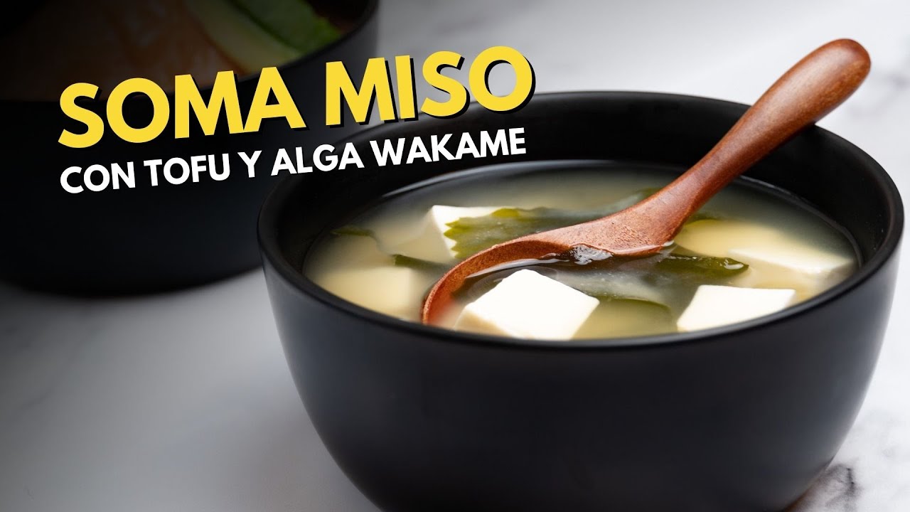 Receta Japonesa: Sopa Miso Con Tofu y Alga Wakame
