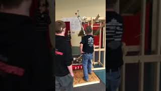 Iraiders 2713 robot climbs -