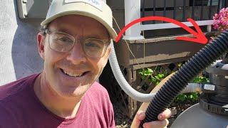 How To Replace Your Leaking Pool Pump and Filter Hoses.