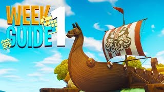 Fortnite Season 5 Week 1 Challenge Guide
