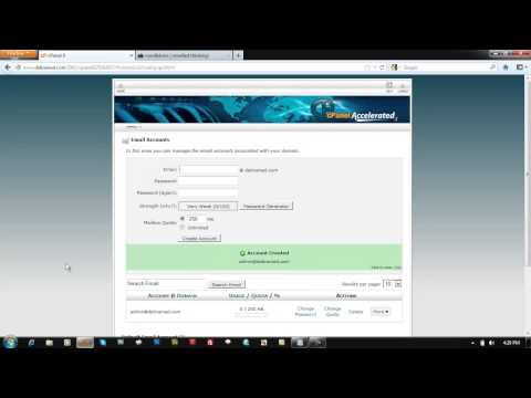 How to Setup Email through CPanel Webmail