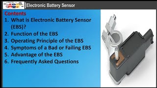 Electronic Battery Sensor