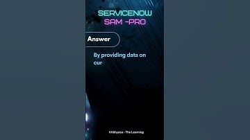 Master ServiceNow SAM Pro in Seconds! Software Asset Management