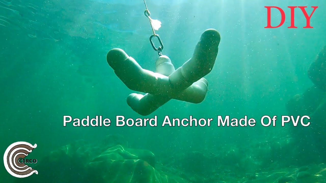 Paddle Board Anchor Made Out Of PVC, (Full How To Video) Build One