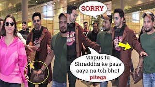 Varun Dhawan PUSHES Fan Trying 2 T0UCH Shraddha Kapoor From Behind