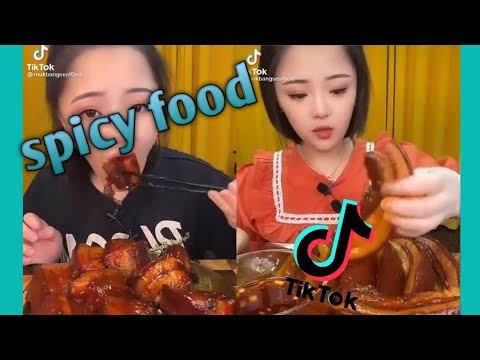 SPICY FOOD TIKTOK COMPILATION | Eating Spicy Food with NO Reaction 🔥 ▶ 16
