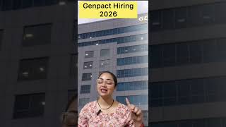 Genpact hiring 2026 | freshers hiring | work from home job 2026 #fresherjobs #applyjob #trendingjobs