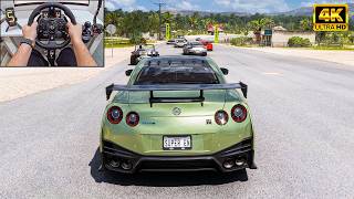 Nissan Gtr R35 Nismo Vs Track Toys - Forza Horizon 5 Logitech G923 Steering Wheel