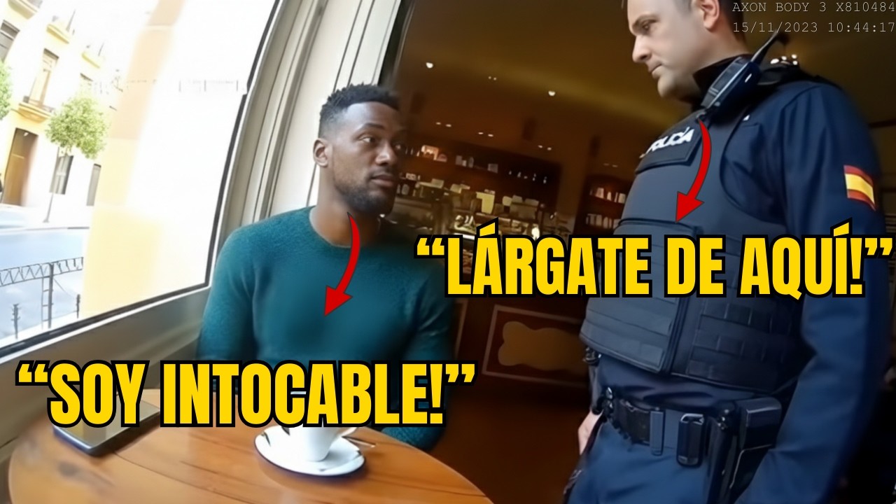 Policía Echa a Hombre Negro de un Café – Resulta Ser AGENTE CNI, Demanda 5M€