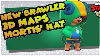 HUGE UPDATE in Brawl Stars | NEW BRAWLER, Global Release date, 3D Maps, Mortis Hat and MORE!