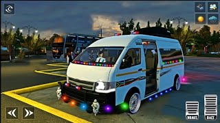 New Toyota Hiace Games - Coach City Van Driving Simulator 2026: Minibus Sim 3D - Android Gameplay screenshot 2
