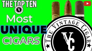 The Vintage Cigar | THE TOP TEN MOST Unique cigars 2022 #cigar #topten #2022 #cigarreview #cigars