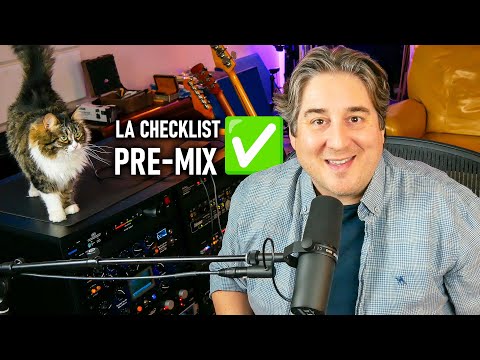 LA CHECKLIST PRE-MIX ✅