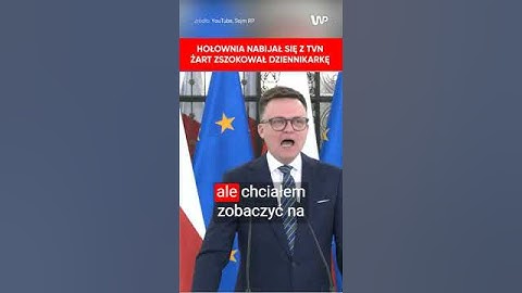 Hołownia nabijał się z TVN. Dziennikarka była w szoku