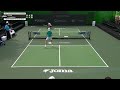 Noe Khlif v Cason Campbell at the Veolia Atlanta Pickleball Championships