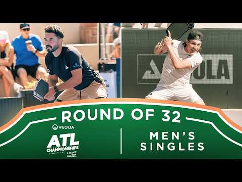 Noe Khlif v Cason Campbell at the Veolia Atlanta Pickleball Championships