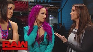 Stephanie McMahon reveals Sasha Banks' WWE Fastlane opponent: Raw, Feb. 27, 2017